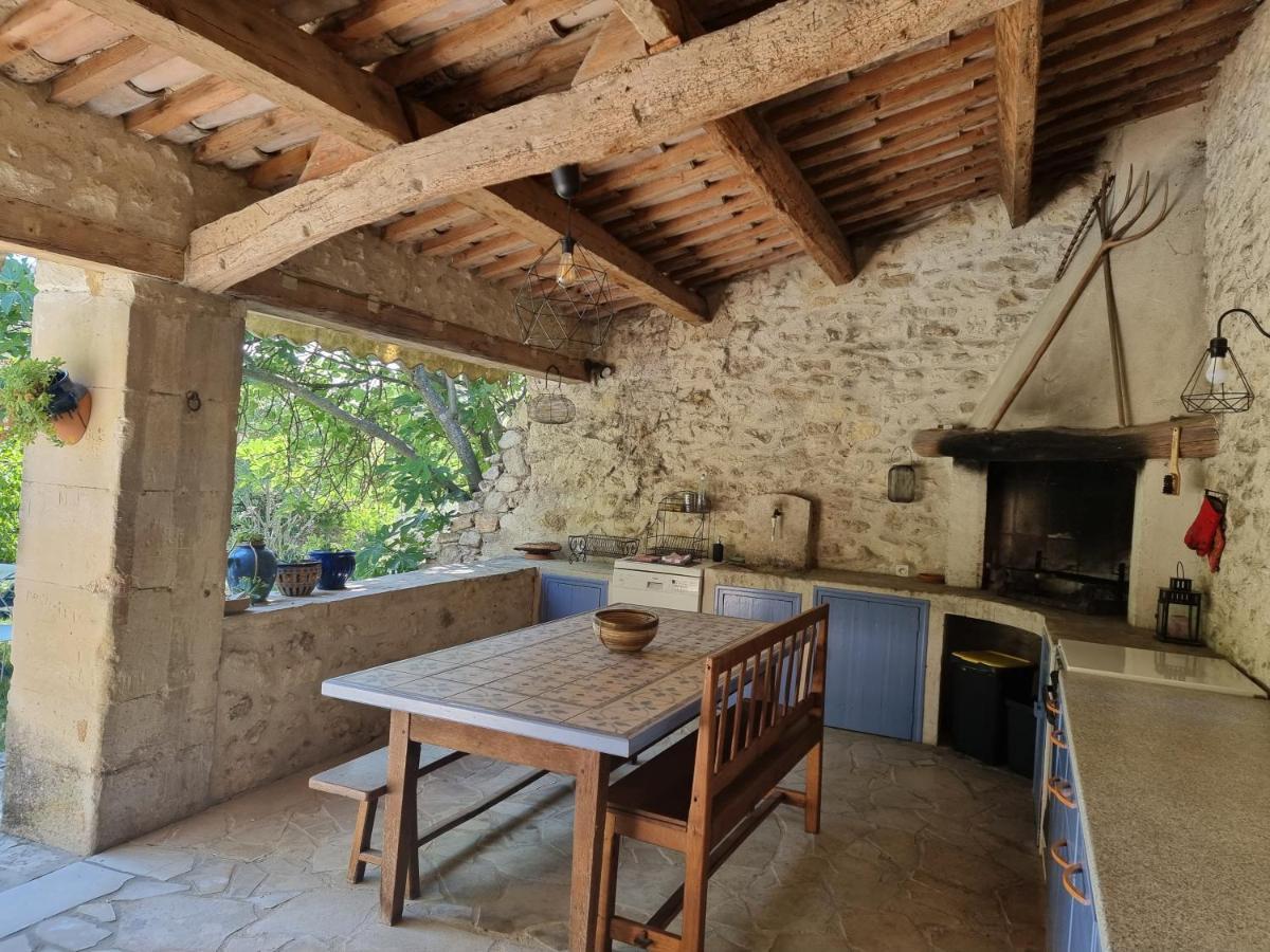 Le Pigeonnier, Gite Des Lucioles En Provence Montségur-sur-Lauzon Eksteriør bilde